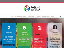 Tablet Screenshot of fablab.nl